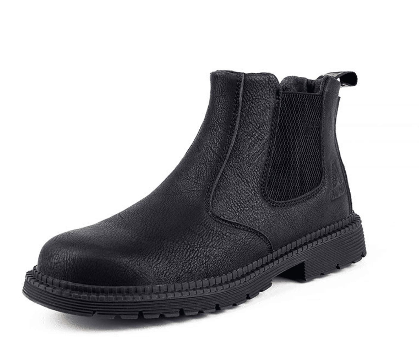 Ludwik | Męskie modne botki Chelsea na slip-on