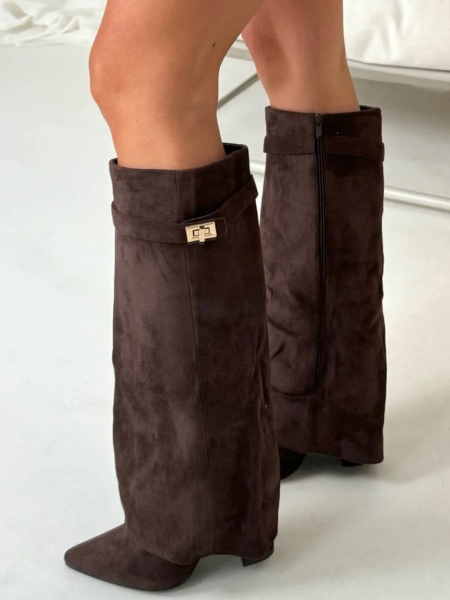 Anna | Eleganckie Damskie Zimowe Buty za Kostkę