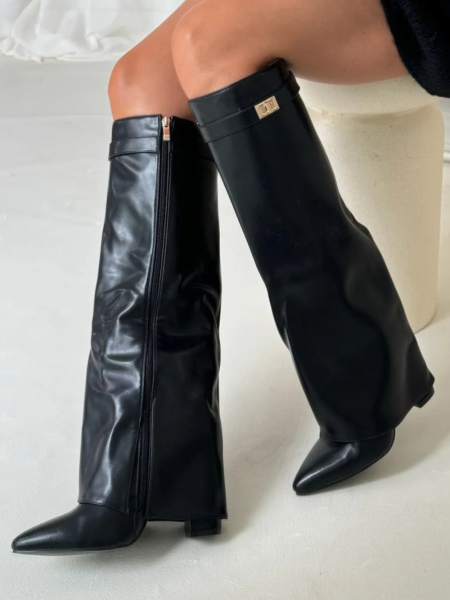 Anna | Eleganckie Damskie Zimowe Buty za Kostkę