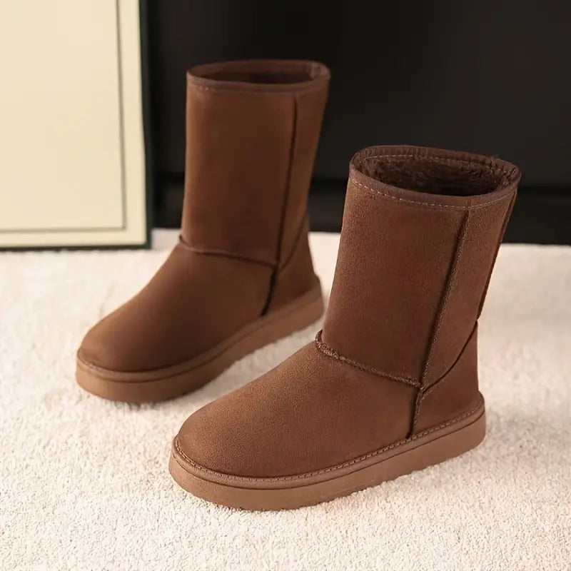 Agata | Damskie zimowe wsuwane buty