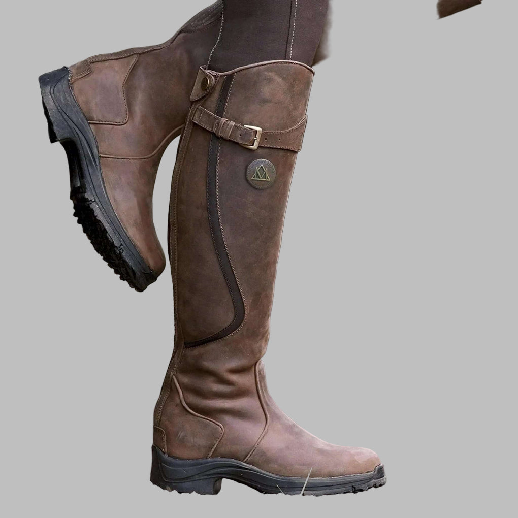 Beata | Damskie Wodoodporne Buty Jeździeckie na Zimę