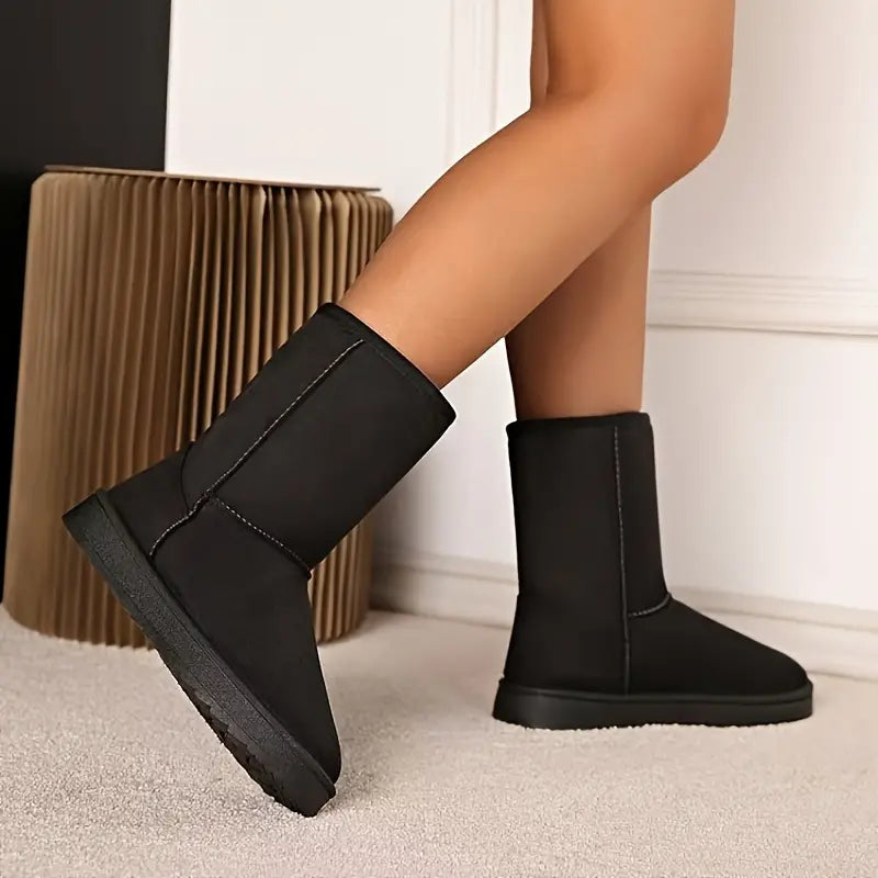 Agata | Damskie zimowe wsuwane buty