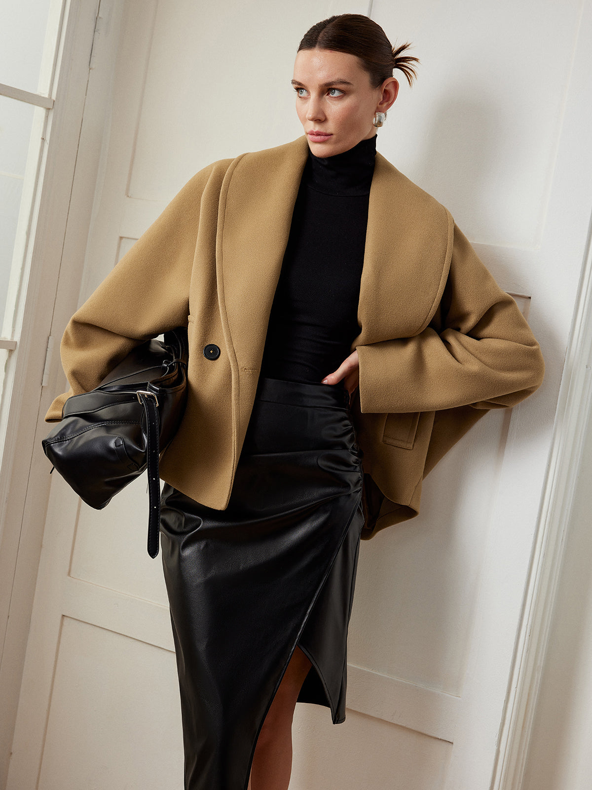 Edyta | Damska Oversize'owa Kurtka Jesienna