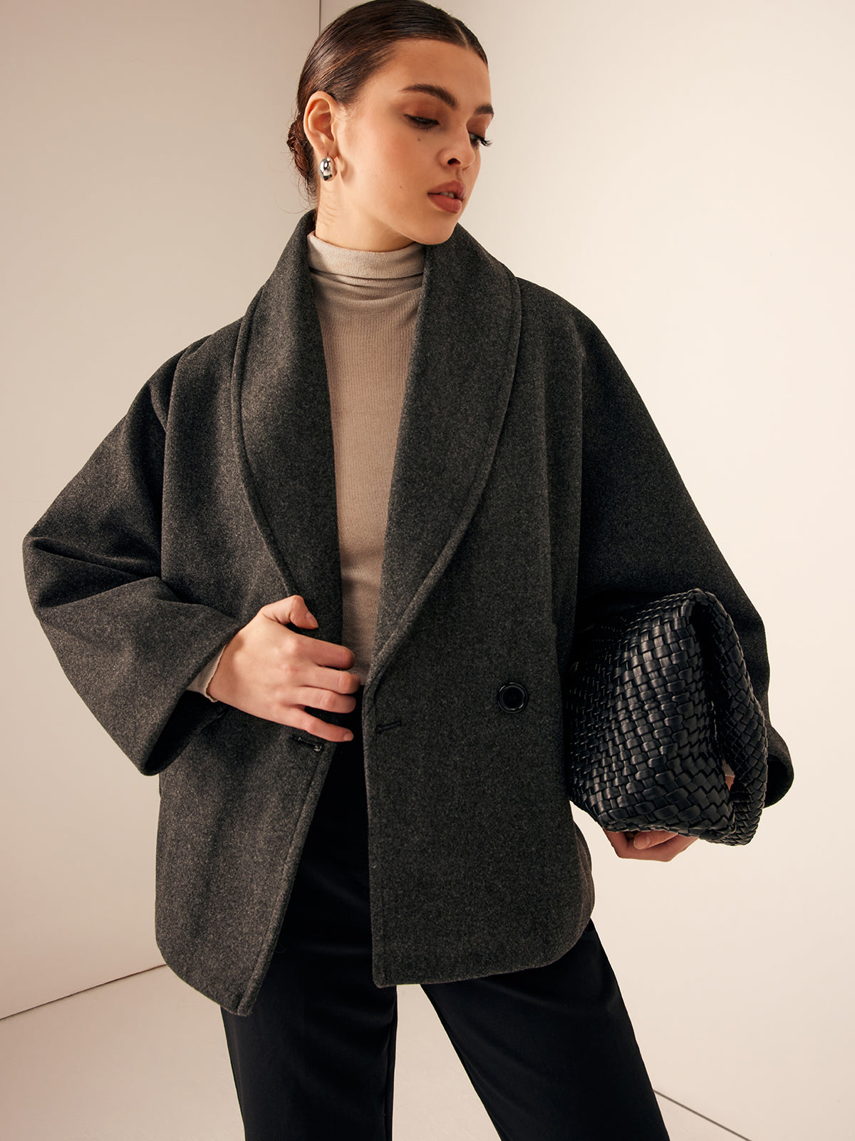 Edyta | Damska Oversize'owa Kurtka Jesienna