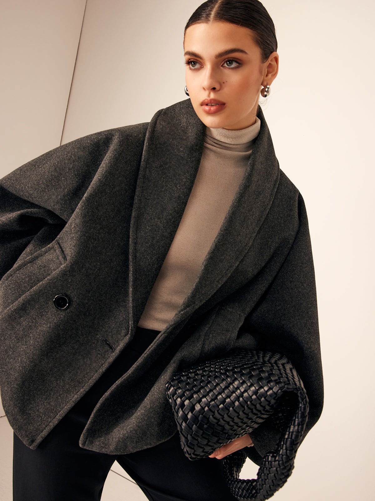 Edyta | Damska Oversize'owa Kurtka Jesienna