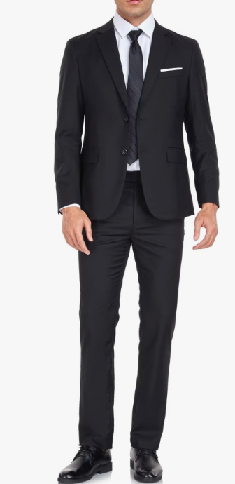 Roman | Garnitur Slim Fit Marynarka i Spodnie Męskie