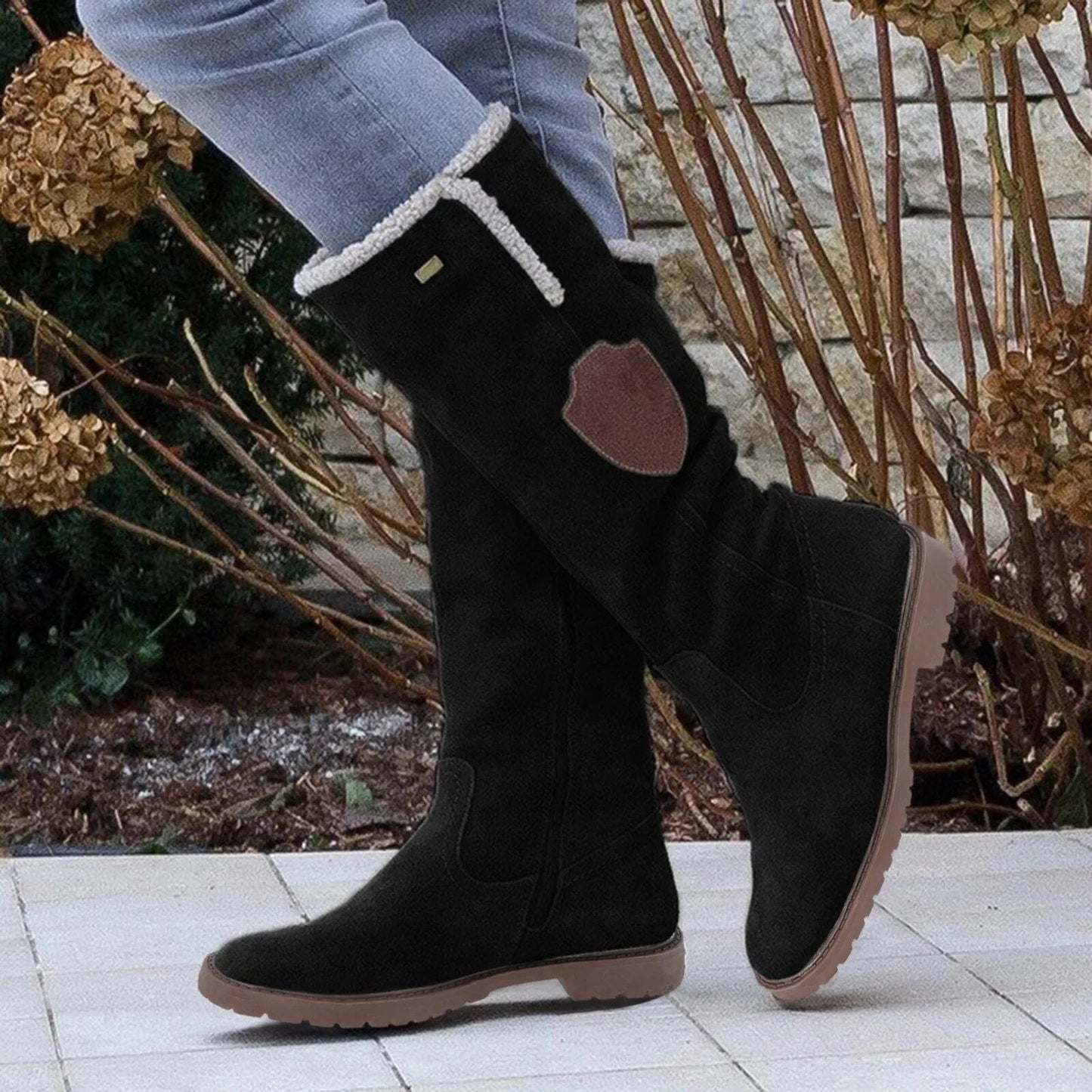 Aneta | Damskie stylowe botki z szpiczastym noskiem