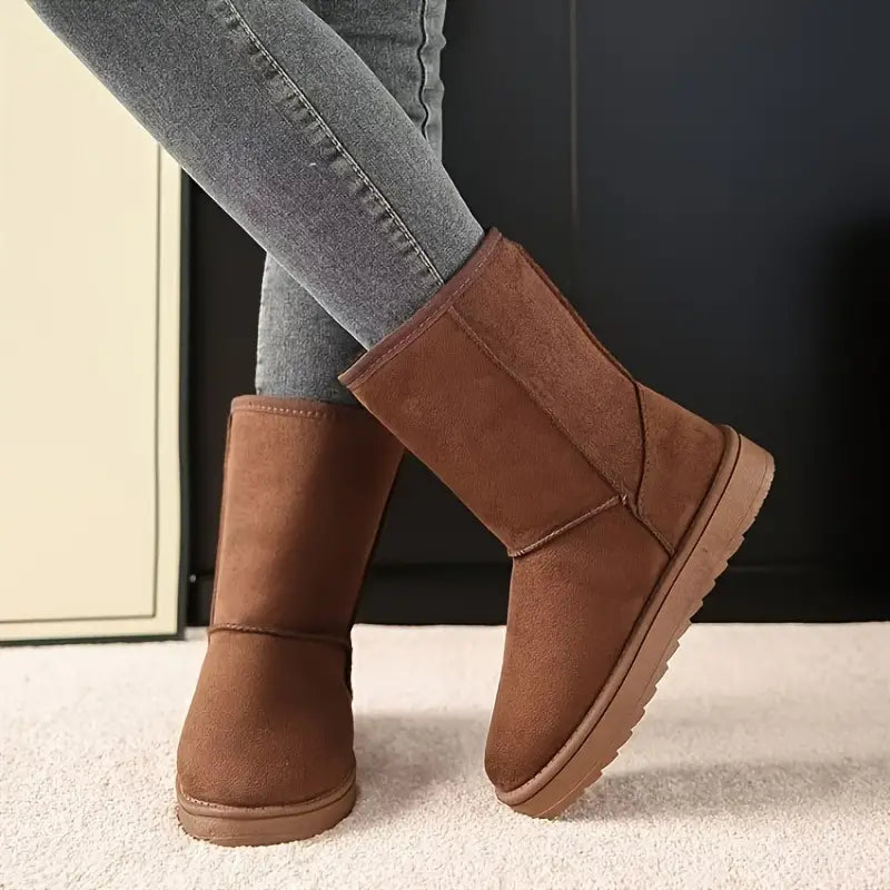 Agata | Damskie zimowe wsuwane buty