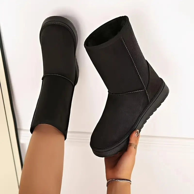 Agata | Damskie zimowe wsuwane buty