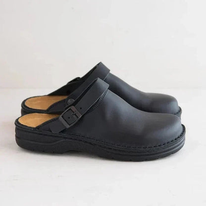 Artur | Stylowe Męskie Skórzane Slipper-Clogi