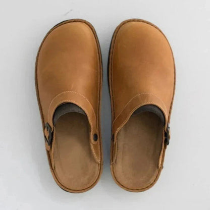 Artur | Stylowe Męskie Skórzane Slipper-Clogi