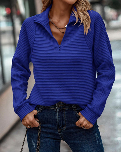 Dominika | Modna bluza damska z półzamkiem