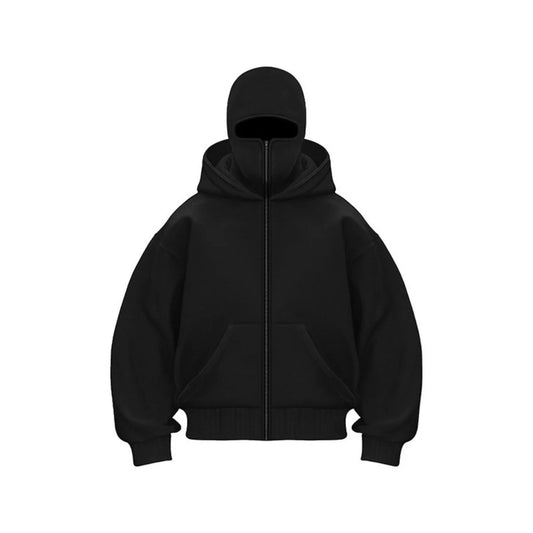 Feliks | Mężczyzna Oversized Pełny Zamek Casual Bluza