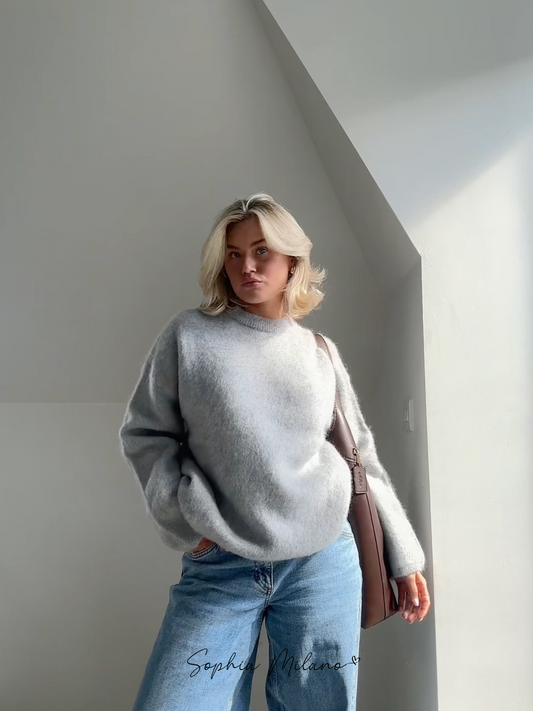 Teresa | Damski miękki sweter z długim rękawem o casualowym stylu