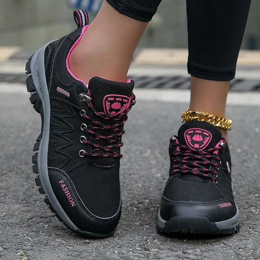 Beata | Damskie sportowe sneakersy sznurowane