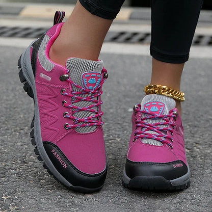 Beata | Damskie sportowe sneakersy sznurowane