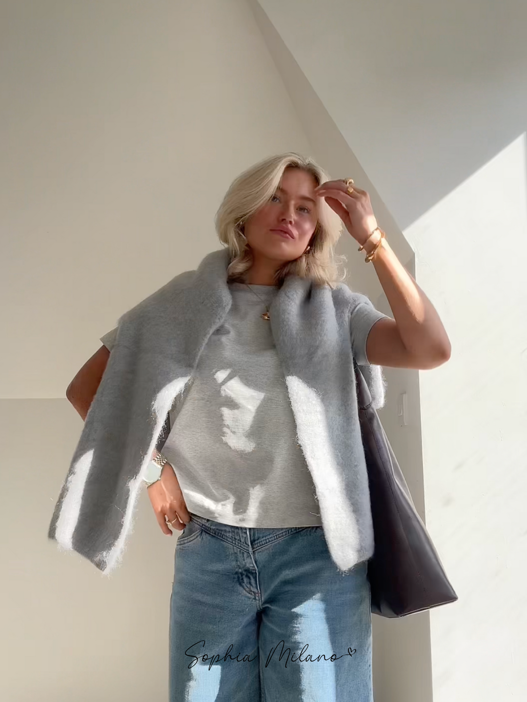 Teresa | Damski miękki sweter z długim rękawem o casualowym stylu