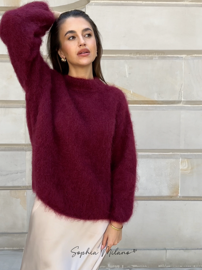 Teresa | Damski miękki sweter z długim rękawem o casualowym stylu